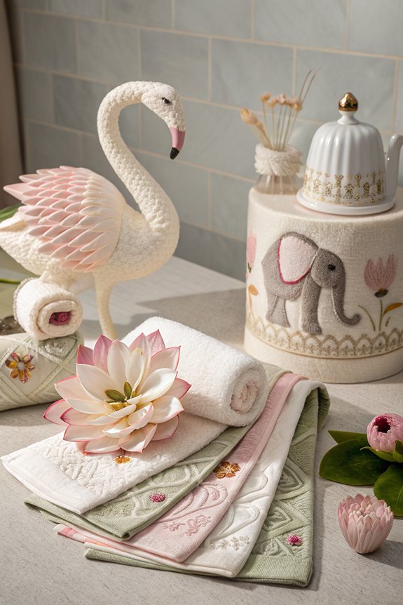 creative towel folding techniques