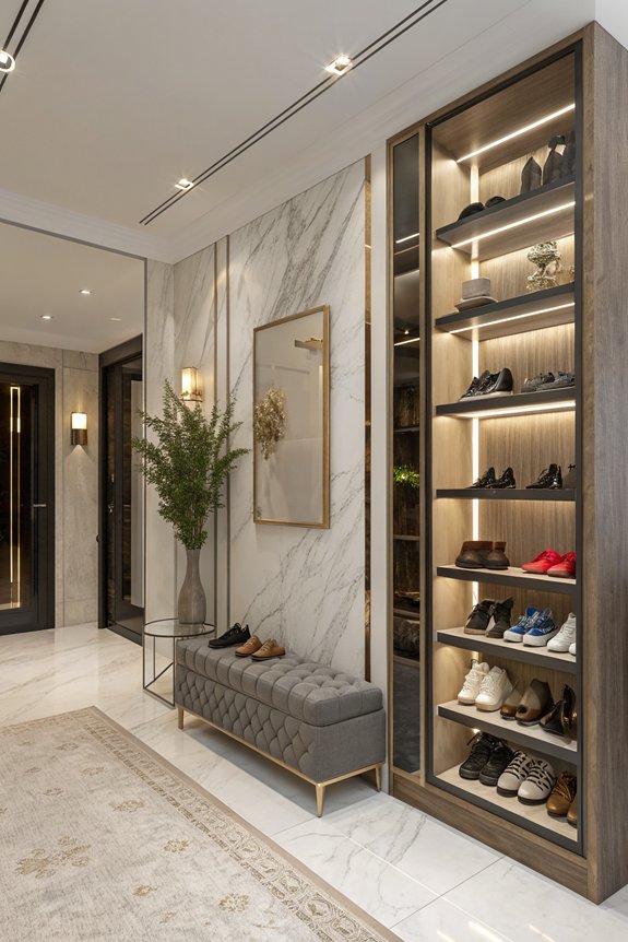 customizable modular shoe racks