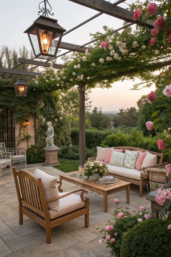 decorative garden statue accents