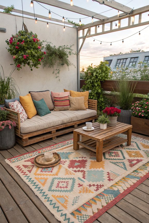 define patio with rugs