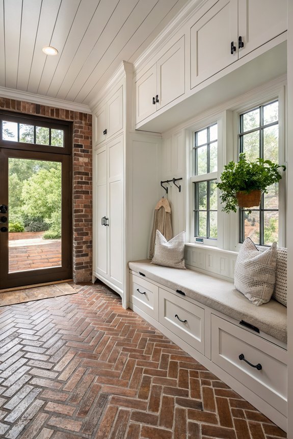 defining spaces with brick