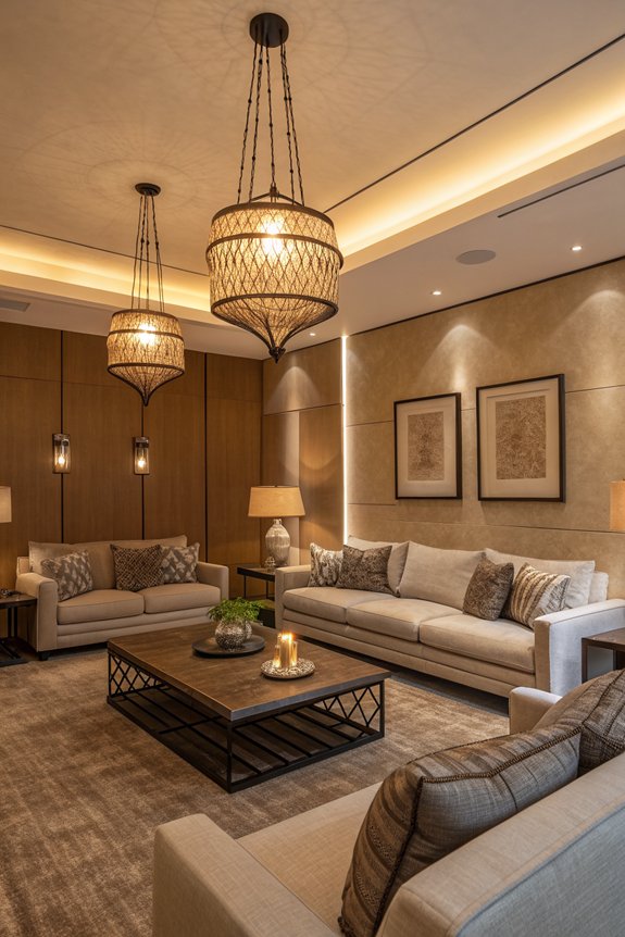 dimmable lighting for ambiance