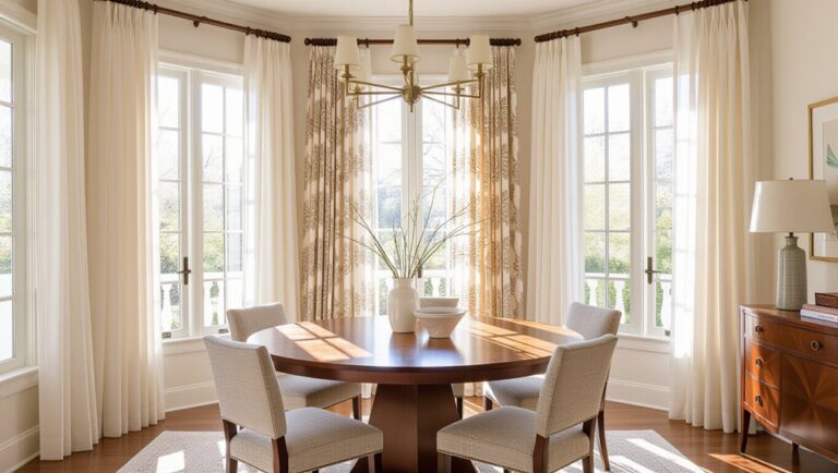 dining room curtain ideas