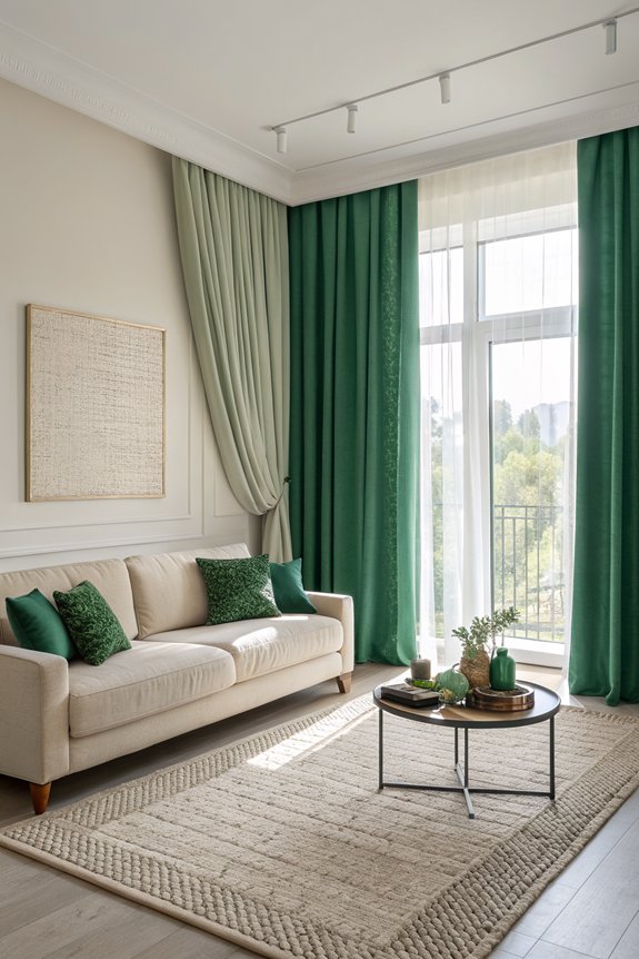 dramatic statement curtains enhance