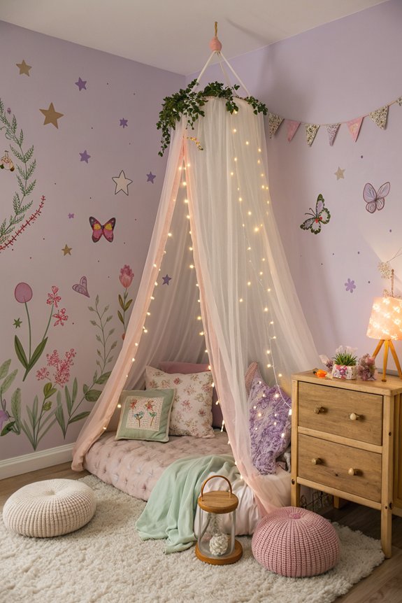dreamy canopy bed design