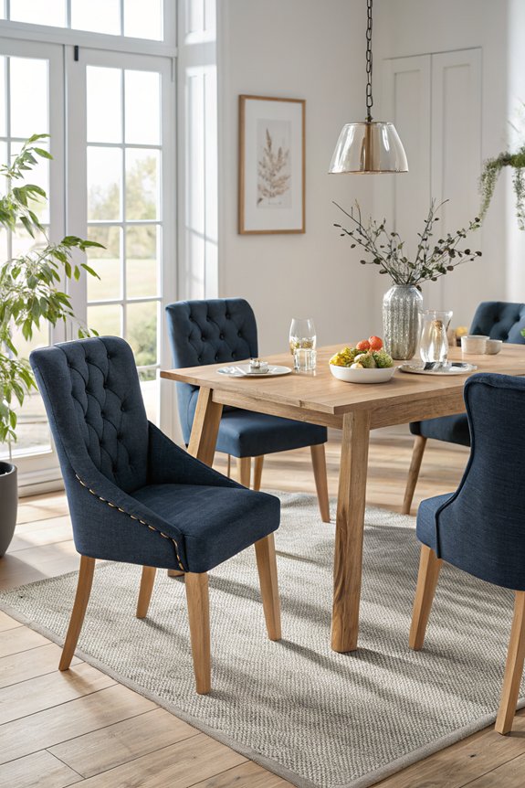 durable easy clean dining chairs