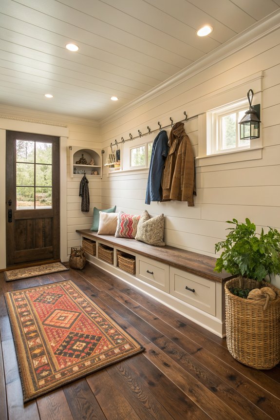 durable flooring for mudroom