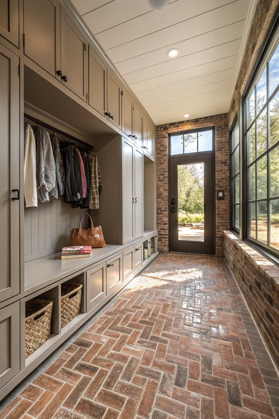 durable moisture resistant brick flooring