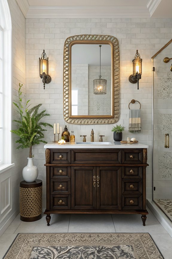 eclectic bathroom design ideas