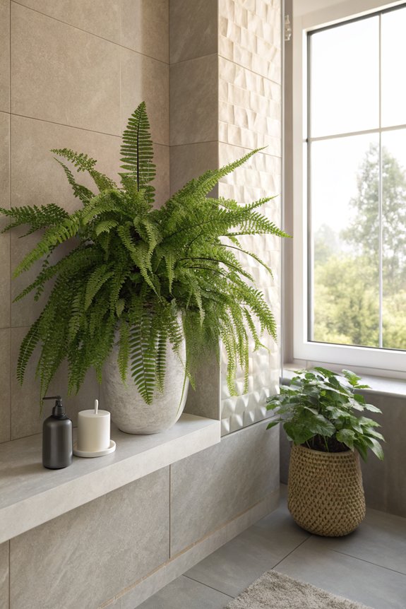 elegant air purifying plant