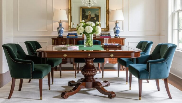 elegant antique game tables