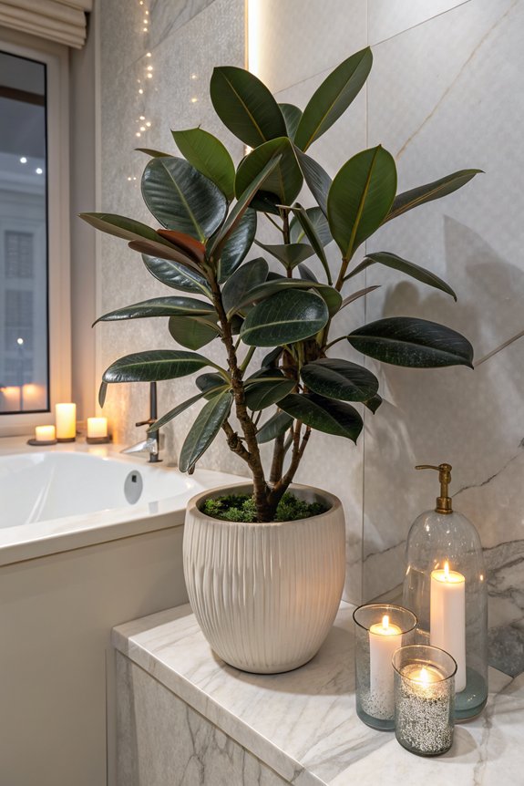 elegant low light statement plant