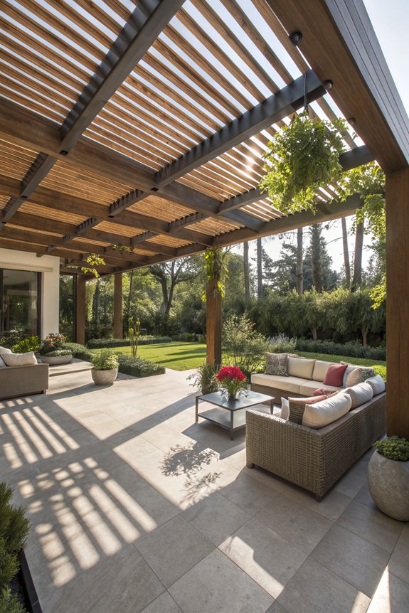 elegant outdoor shade solution