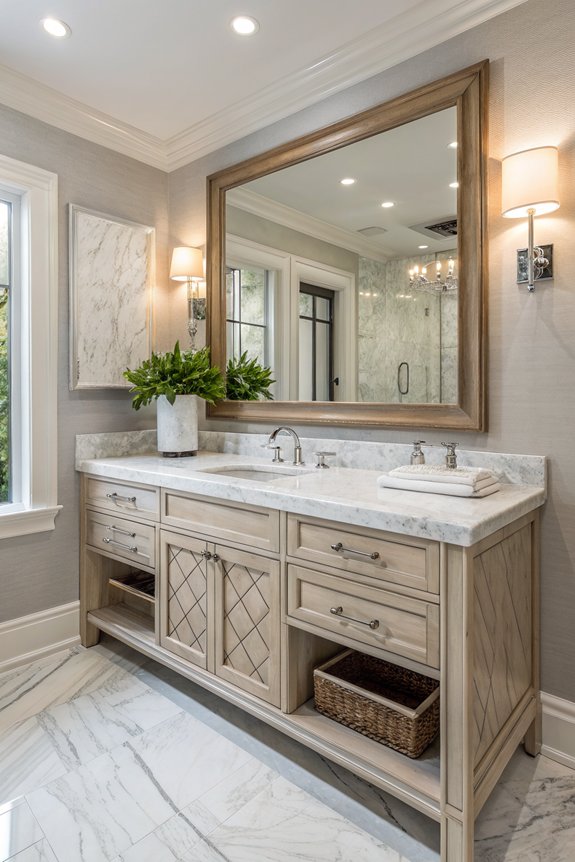 elegant vanity top installation
