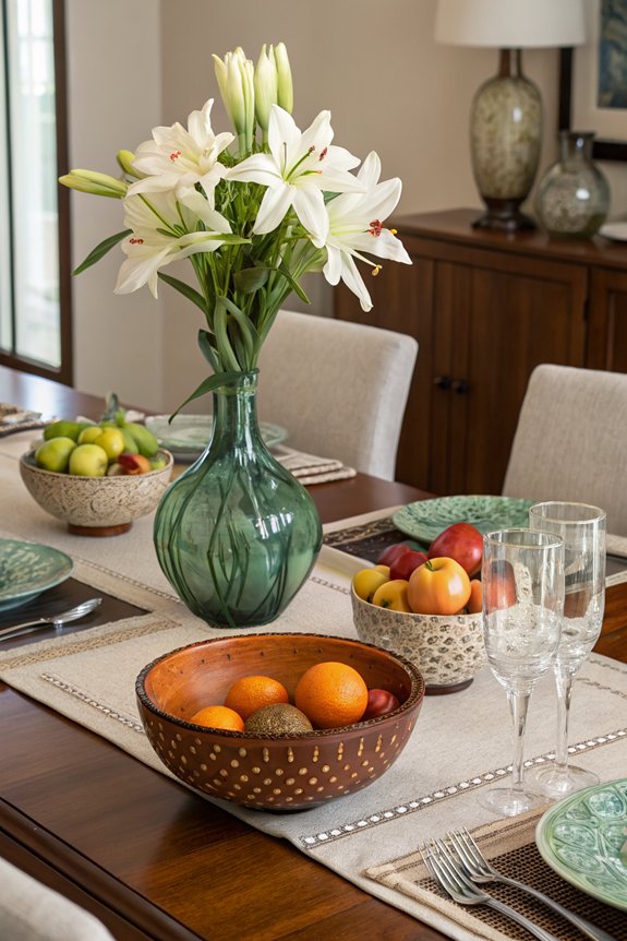 enchanted dining table decor