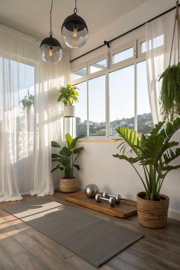 energizing lighting for workouts