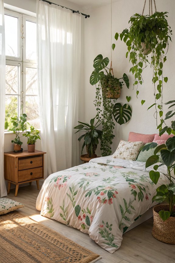 enhance aesthetics with plants