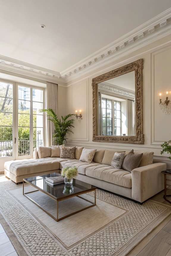 enhance light with mirrors