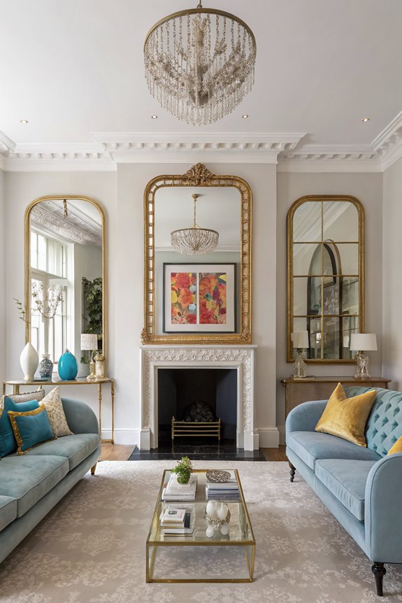 enhancing space with mirrors