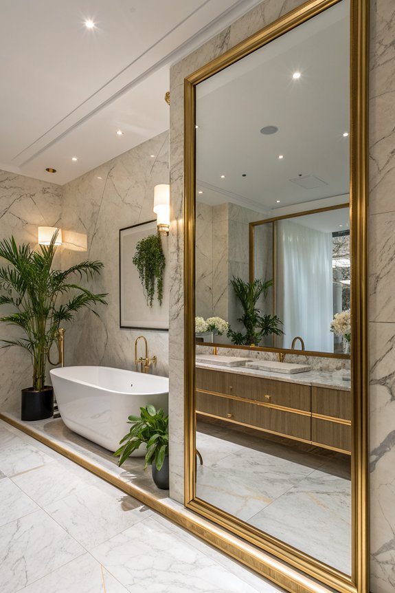 enhancing space with mirrors