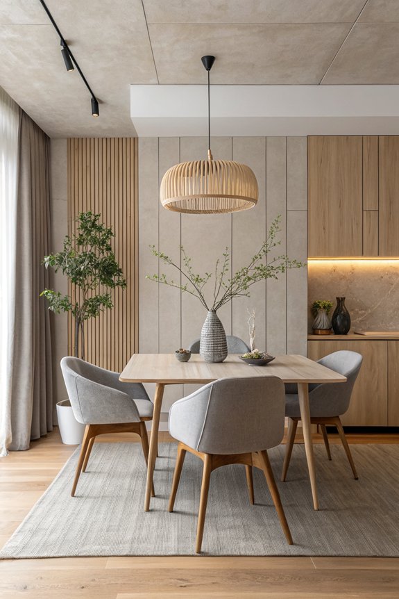 essential japandi dining pieces