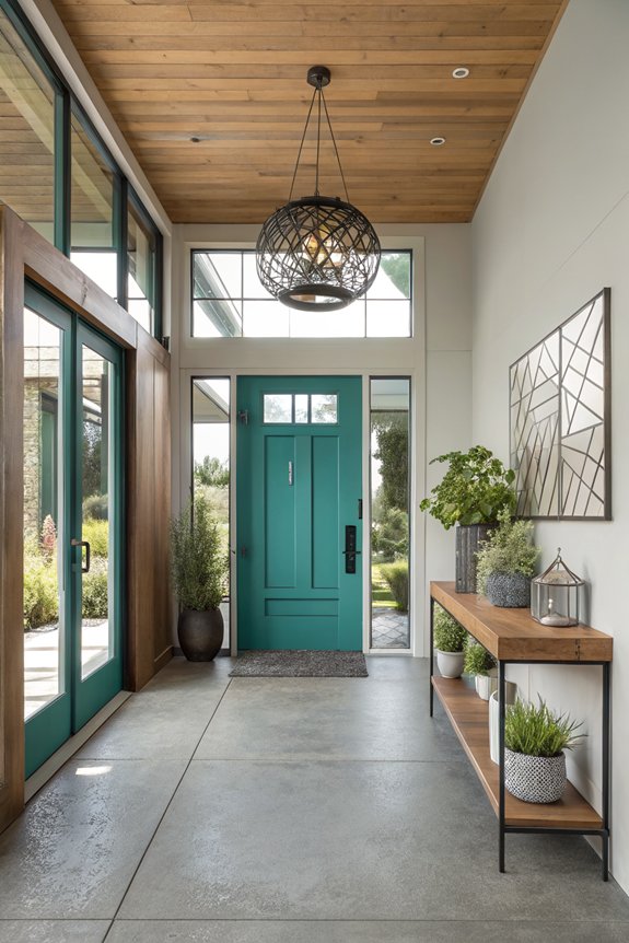 eye catching front door options
