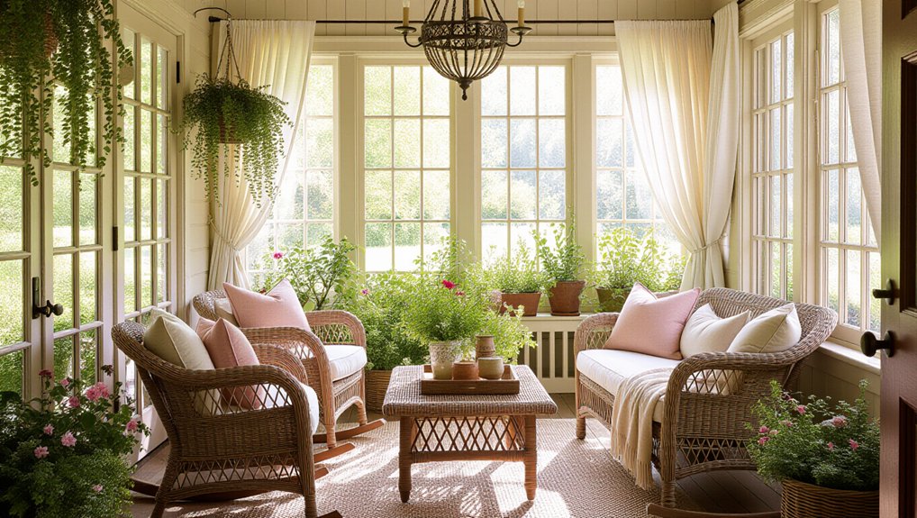 farmhouse sunroom design inspirations