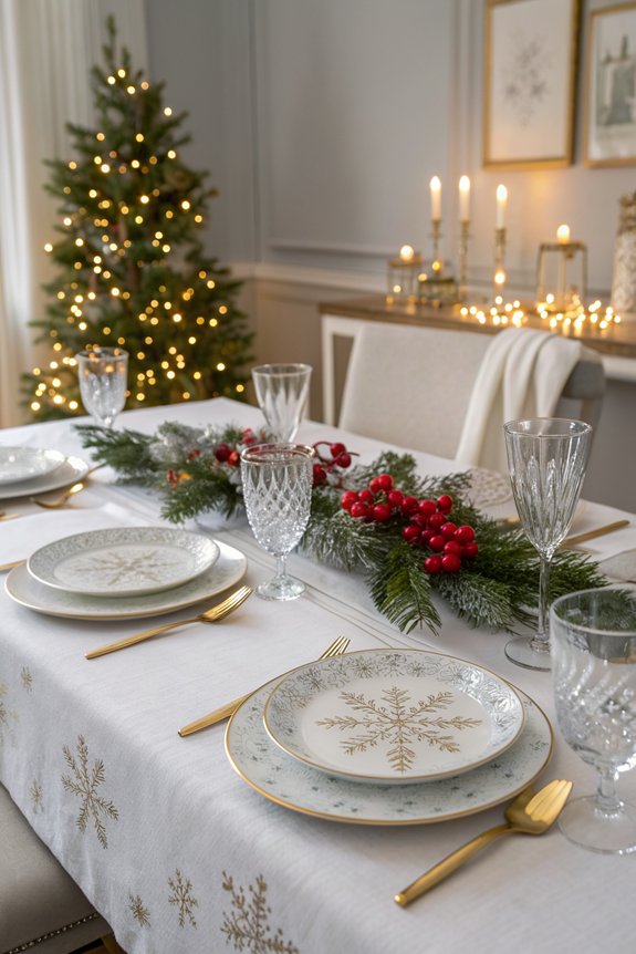 festive themed dinnerware sets