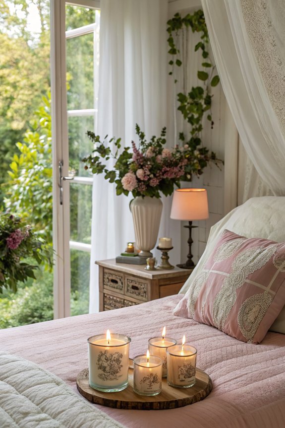 fresh aroma scented candles