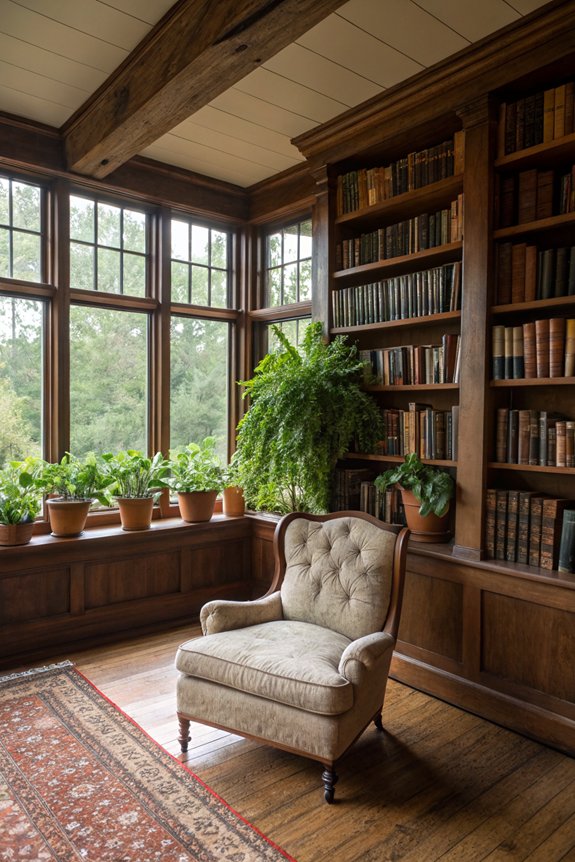 fresh greenery enhances atmosphere