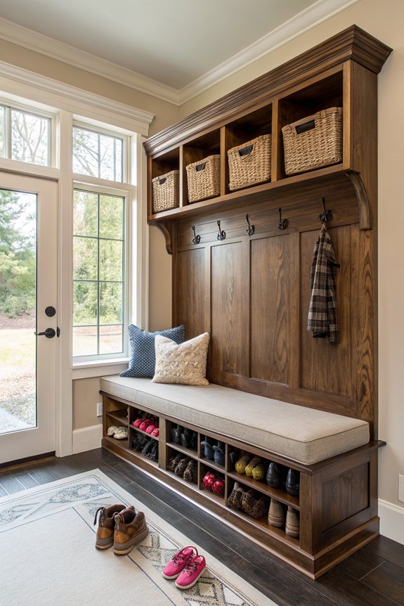 functional open shelving combos