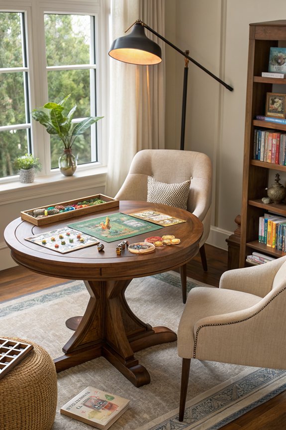 game table layout ideas