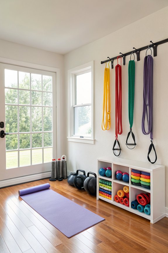 hang bands for accessibility