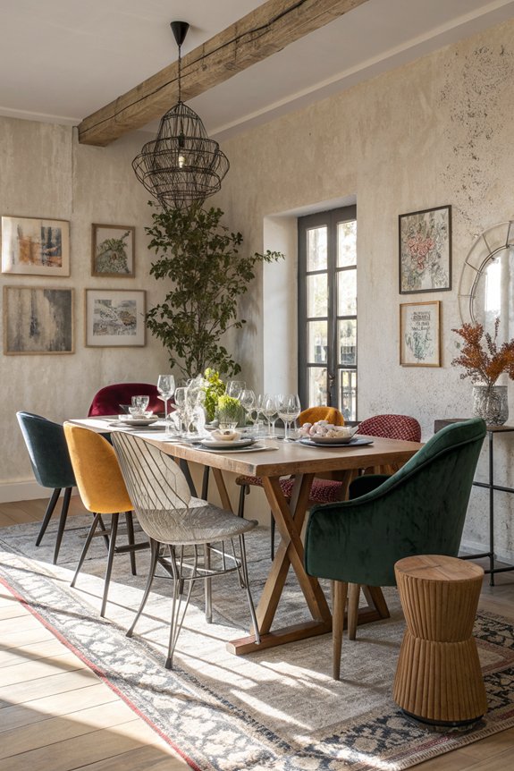 harmonious chair height styles