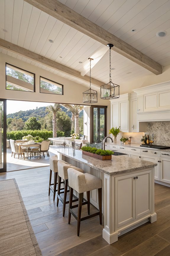 harmonious kitchen dining design