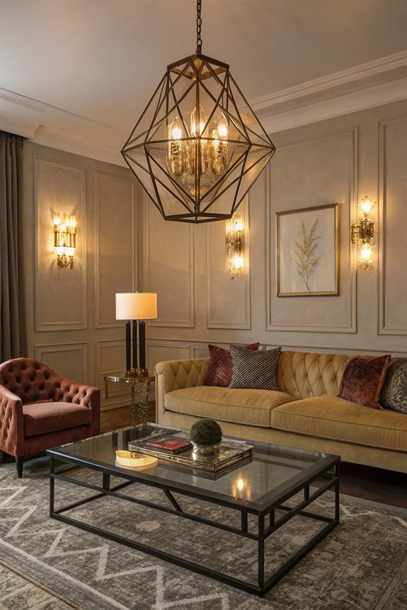 harmonize lighting with decor