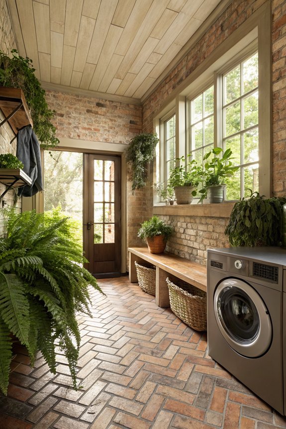 incorporate plants for aesthetics