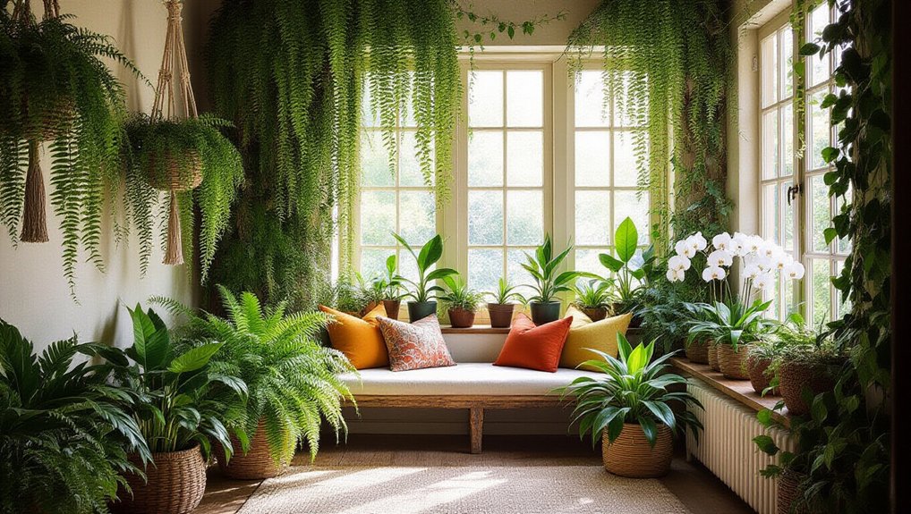 indoor sunroom garden inspiration