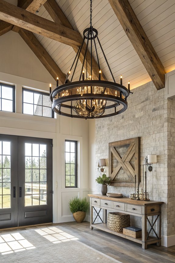 industrial metal chandelier designs