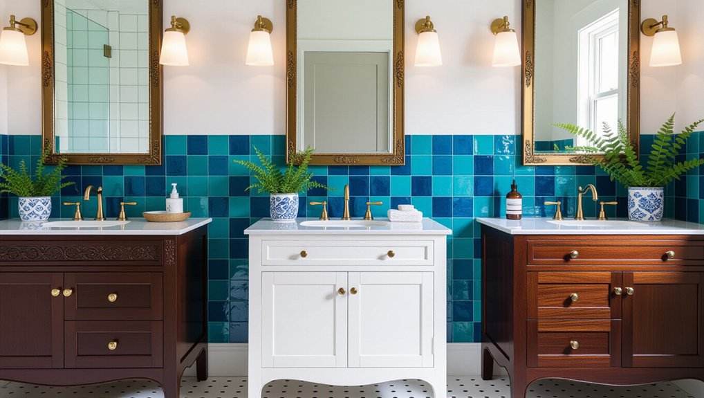 innovative bathroom vanity transformations