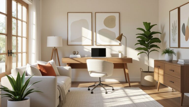 inspiring living room offices