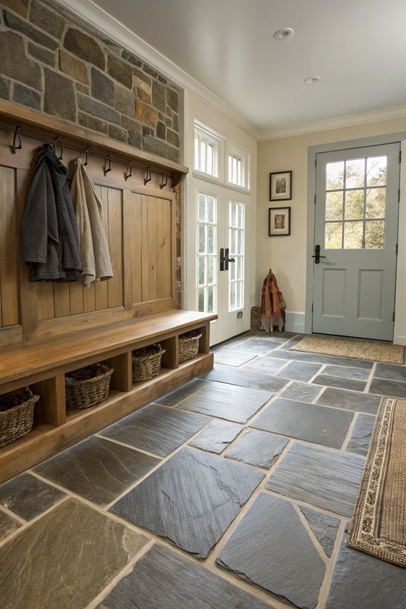 inspiring stone mudroom transformations