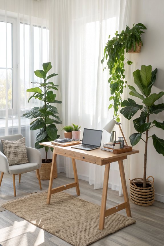 invigorating greenery for productivity
