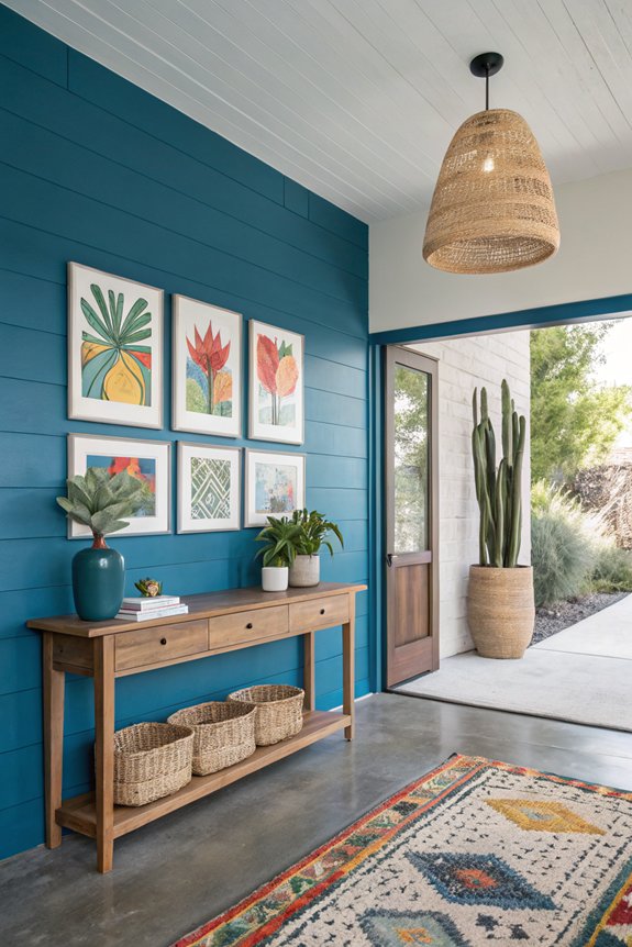 inviting colors for entryway