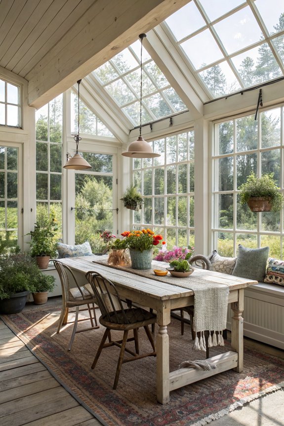 inviting family dining space