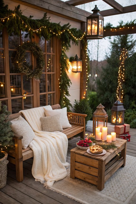 inviting lanterns for ambiance