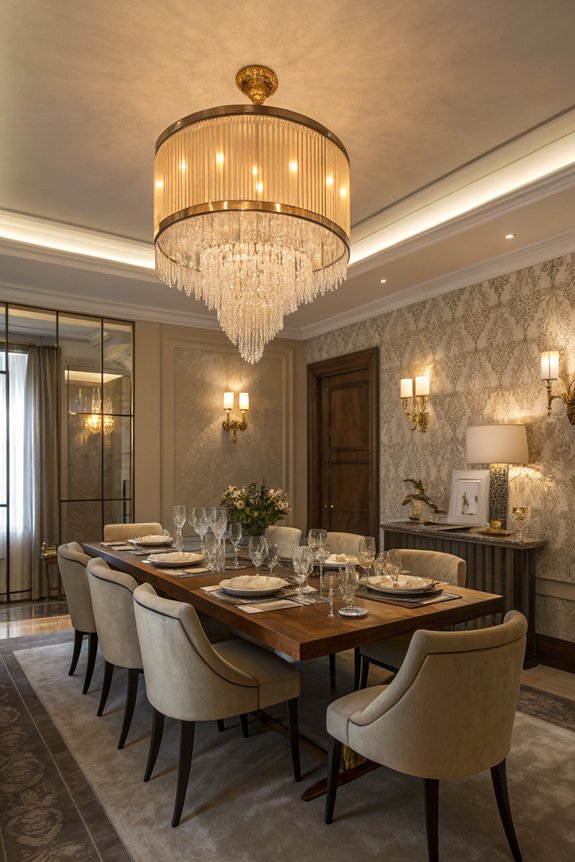 layered lighting enhances atmosphere