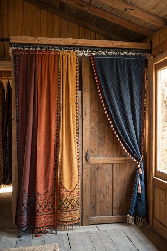 layered textiles for coziness