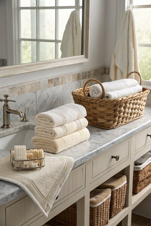 layering fabric textures creatively