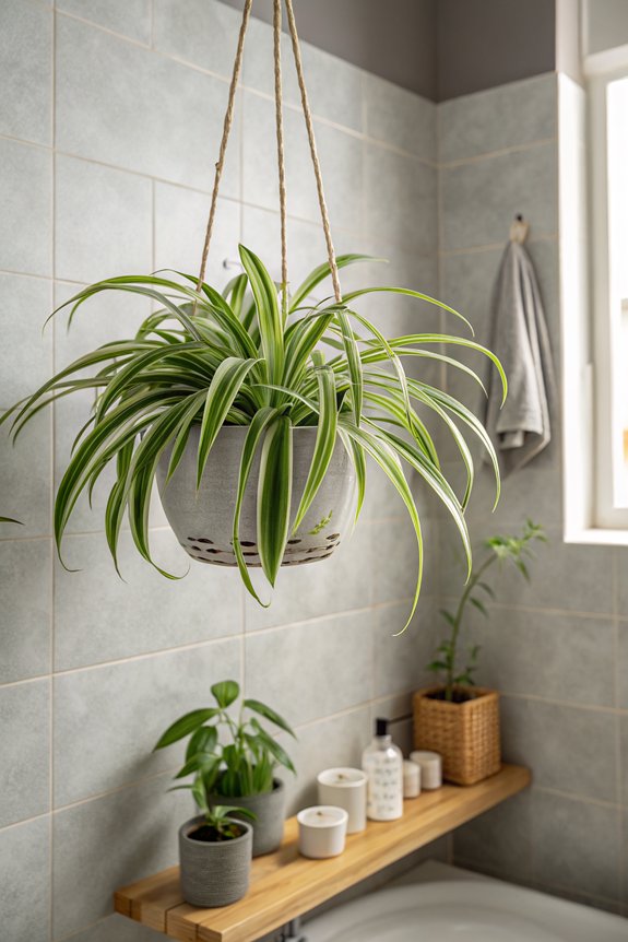 low maintenance bathroom plant